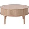 Meta Blank Eiken Salontafel Rond Ø85 cm Meta Blank Eiken Salontafel Rond Ø85 cm