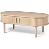 Meta Blank Eiken Salontafel Ovaal 120 cm Meta Blank Eiken Salontafel Ovaal 120 cm