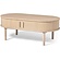 Meta Blank Eiken Salontafel Ovaal 120 cm Meta Blank Eiken Salontafel Ovaal 120 cm