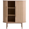 Meta Blank Eiken Opbergkast H118 cm Meta Blank Eiken Opbergkast H118 cm