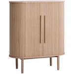 Hygge Interiors Meta Blank Eiken Opbergkast H118 cm Hygge Interiors Meta Blank Eiken Opbergkast H118 cm