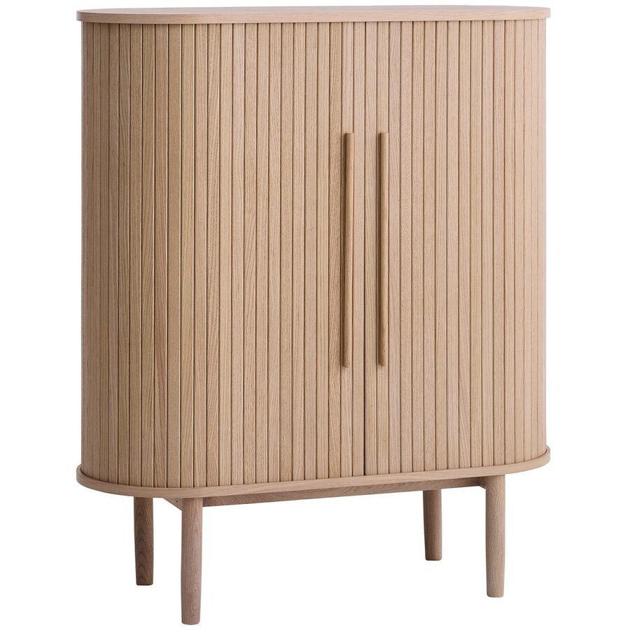 Meta Blank Eiken Opbergkast H118 cm Meta Blank Eiken Opbergkast H118 cm