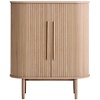 Meta Blank Eiken Opbergkast H118 cm Meta Blank Eiken Opbergkast H118 cm
