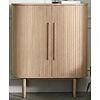 Meta Blank Eiken Opbergkast H118 cm Meta Blank Eiken Opbergkast H118 cm