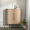 Meta Blank Eiken Opbergkast H118 cm Meta Blank Eiken Opbergkast H118 cm