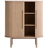 Meta Blank Eiken Opbergkast H118 cm Meta Blank Eiken Opbergkast H118 cm