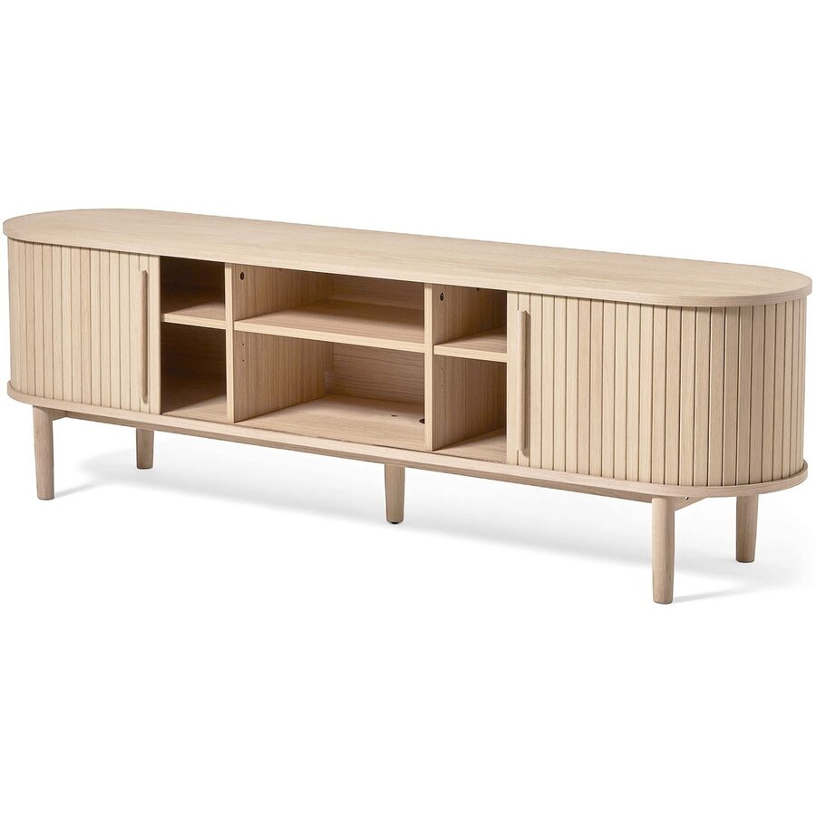 Meta Blank Eiken TV Meubel W180 cm Meta Blank Eiken TV Meubel W180 cm