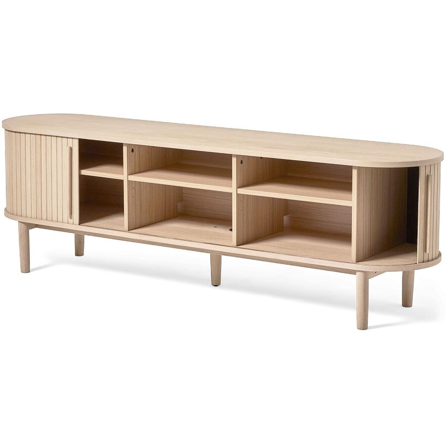 Meta Blank Eiken TV Meubel W180 cm Meta Blank Eiken TV Meubel W180 cm