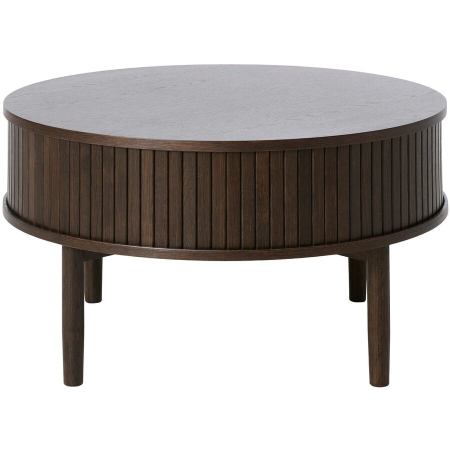 Meta Espresso Eiken Salontafel Rond Ø85 cm