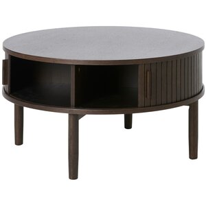 Hygge Interiors Meta Espresso Eiken Salontafel Rond Ø85 cm