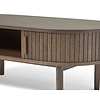 Meta Espresso Eiken Salontafel Ovaal 120 cm