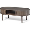 Meta Espresso Eiken Salontafel Ovaal 120 cm