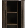 Meta Espresso Eiken Opbergkast H118 cm Meta Espresso Eiken Opbergkast H118 cm