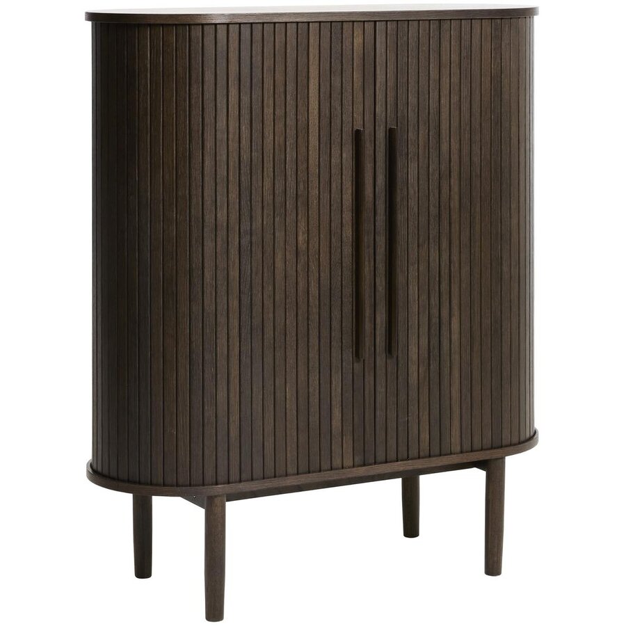 Meta Espresso Eiken Opbergkast H118 cm Meta Espresso Eiken Opbergkast H118 cm