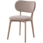 Hygge Interiors Stilo Eetkamerstoel Zand / Blank Eiken Hygge Interiors Stilo Eetkamerstoel Zand / Blank Eiken