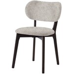 Hygge Interiors Stilo Eetkamerstoel Zand / Espresso Eiken Hygge Interiors Stilo Eetkamerstoel Zand / Espresso Eiken