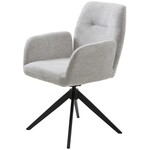 Hygge Interiors Roxana Lichtgrijs Draaistoel Hygge Interiors Roxana Lichtgrijs Draaistoel