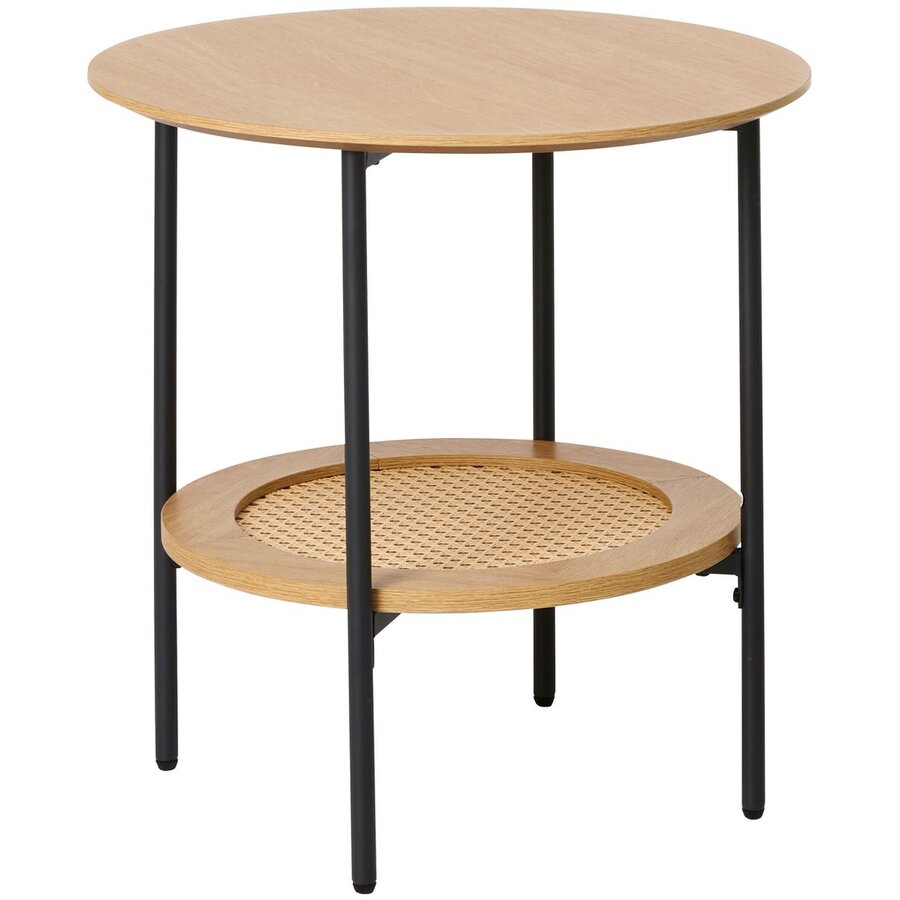 Pensacola Ronde Bijzettafel Naturel