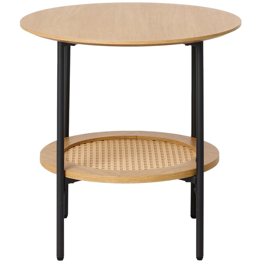 Pensacola Ronde Bijzettafel Naturel