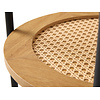 Pensacola Ronde Bijzettafel Naturel