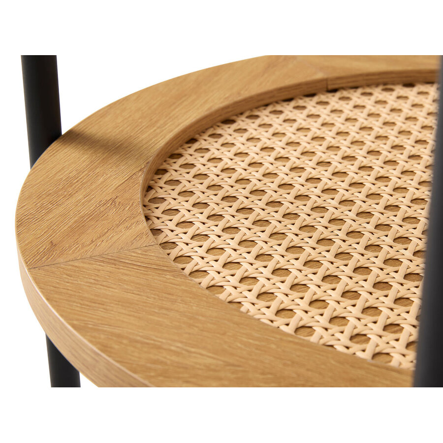 Pensacola Ronde Bijzettafel Naturel