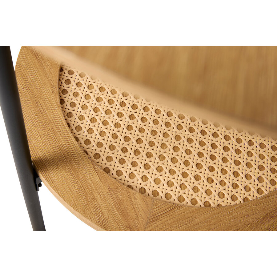 Pensacola Ronde Bijzettafel Naturel