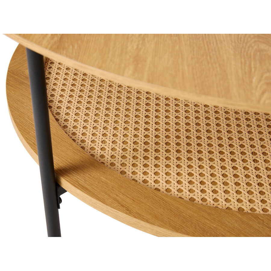 Pensacola Ronde Salontafel Naturel Pensacola Ronde Salontafel Naturel