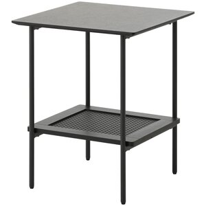 Hygge Interiors Pensacola Vierkante Bijzettafel Zwart Hygge Interiors Pensacola Vierkante Bijzettafel Zwart
