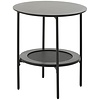 Pensacola Ronde Bijzettafel Zwart Pensacola Ronde Bijzettafel Zwart