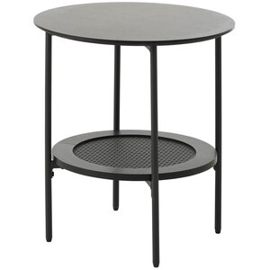 Hygge Interiors Pensacola Ronde Bijzettafel Zwart Hygge Interiors Pensacola Ronde Bijzettafel Zwart