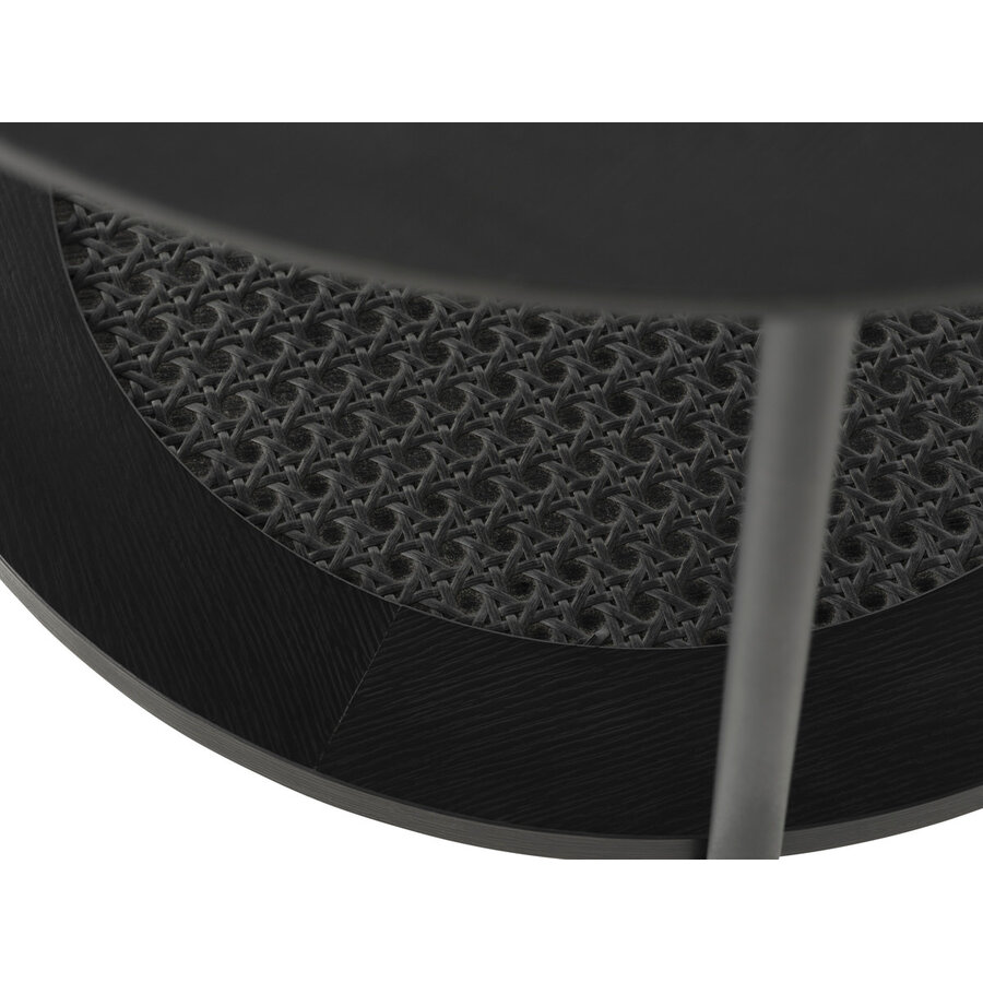 Pensacola Ronde Bijzettafel Zwart Pensacola Ronde Bijzettafel Zwart