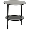 Pensacola Ronde Bijzettafel Zwart Pensacola Ronde Bijzettafel Zwart
