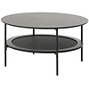 Pensacola Ronde Salontafel Zwart Pensacola Ronde Salontafel Zwart