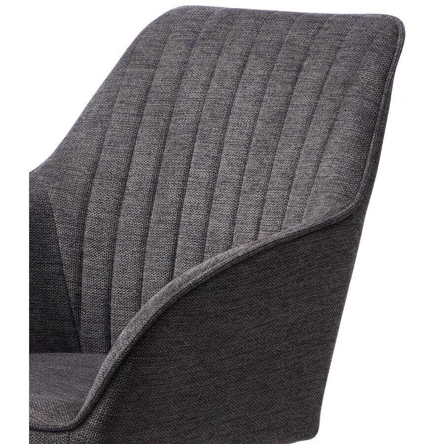 Nolan Armstoel Donkergrijs Stripes Nolan Armstoel Donkergrijs Stripes