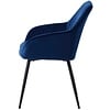 Nolan Armstoel Blauw Velvet Stripes Nolan Armstoel Blauw Velvet Stripes