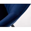 Nolan Armstoel Blauw Velvet Stripes Nolan Armstoel Blauw Velvet Stripes