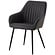 Nolan Armstoel Donkergrijs Kunstleer Stripes Nolan Armstoel Donkergrijs Kunstleer Stripes