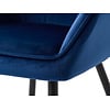 Nolan Armstoel Blauw Velvet Squares Nolan Armstoel Blauw Velvet Squares