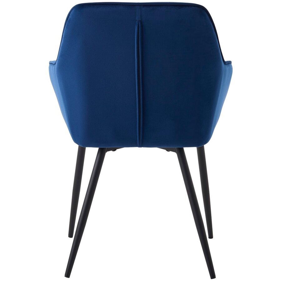 Nolan Armstoel Blauw Velvet Squares Nolan Armstoel Blauw Velvet Squares