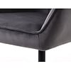 Nolan Armstoel Donkergrijs Velvet Squares Nolan Armstoel Donkergrijs Velvet Squares