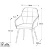 Nolan Armstoel Donkergrijs Kunstleer Squares Nolan Armstoel Donkergrijs Kunstleer Squares
