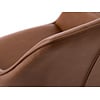 Nolan Armstoel Cognac Kunstleer Squares