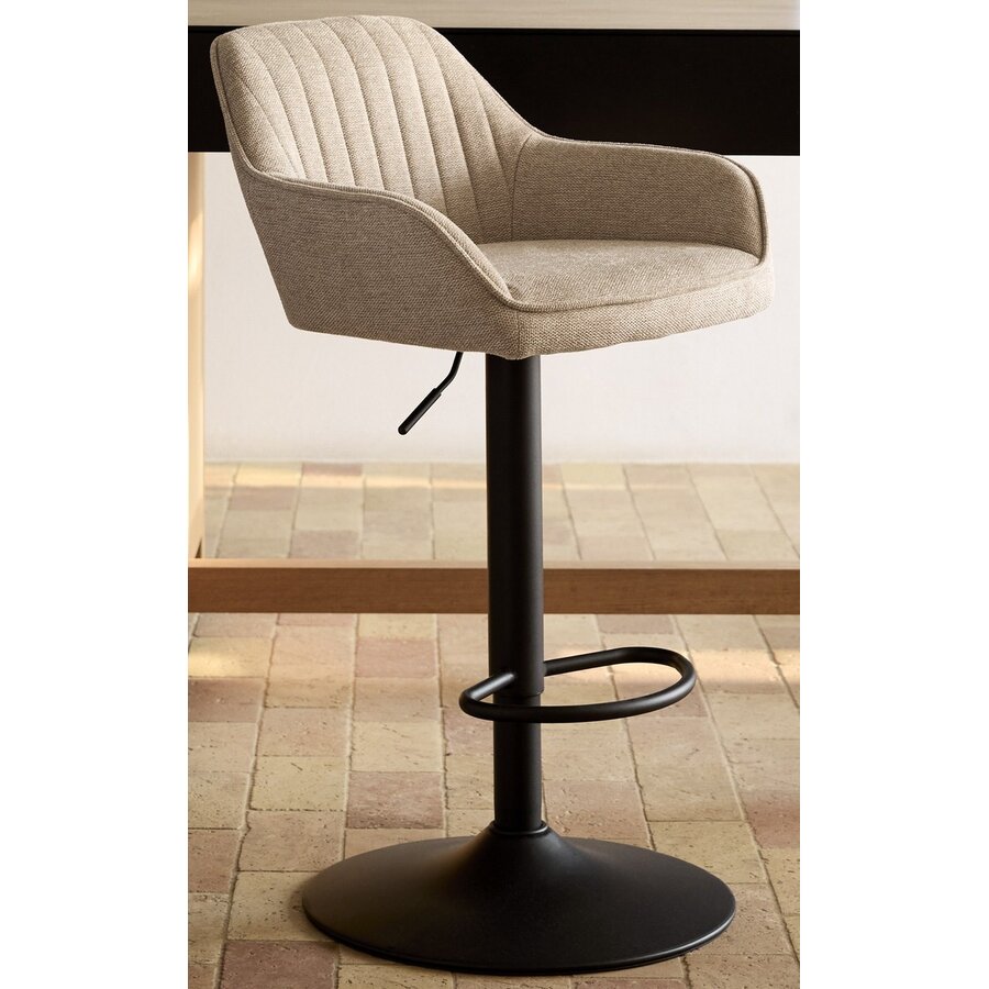 Nolan Barstoel Zand Stripes