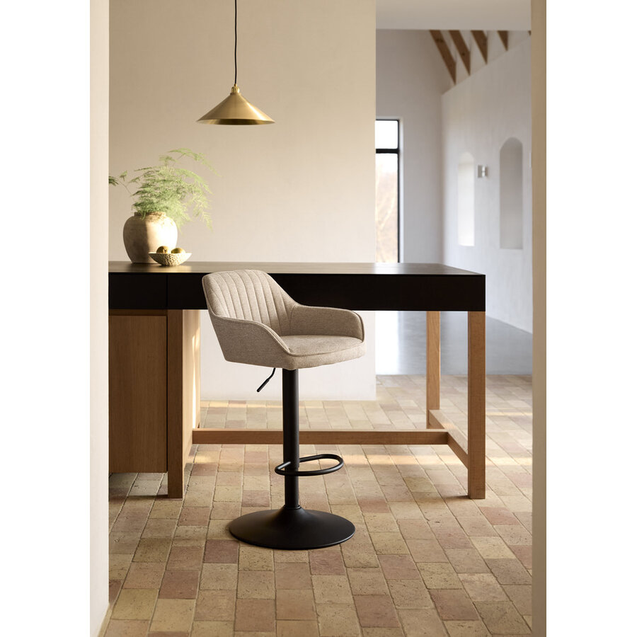 Nolan Barstoel Zand Stripes