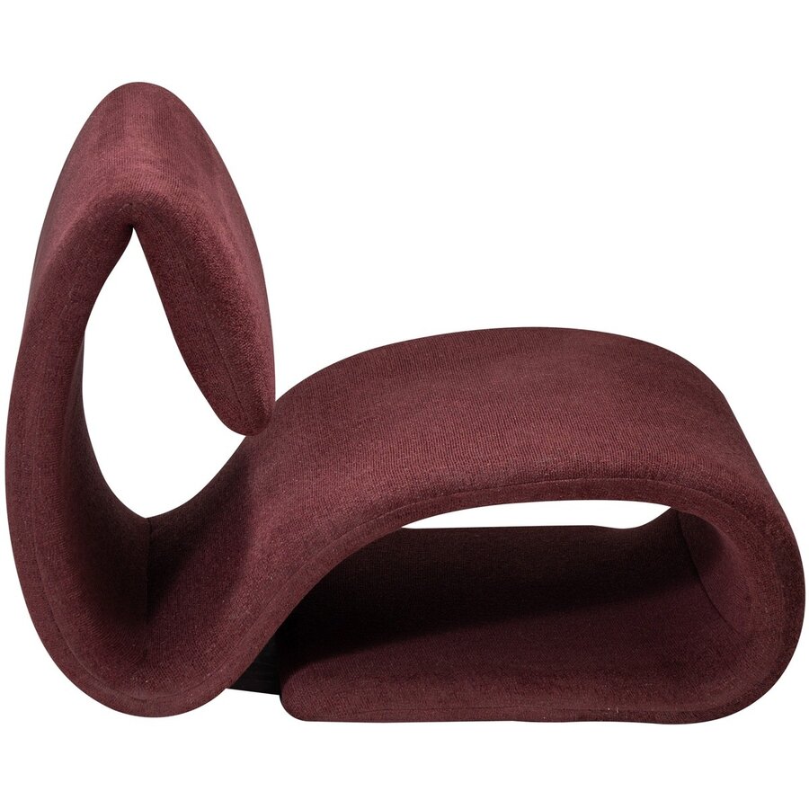 Dubna Loungestoel Merlot Bouclé