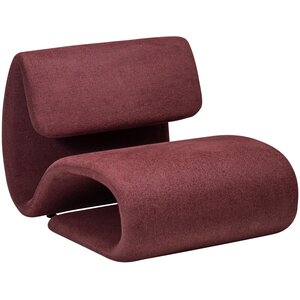 Dan Form Dubna Loungestoel Merlot Bouclé Dan Form Dubna Loungestoel Merlot Bouclé