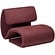Dubna Loungestoel Merlot Bouclé
