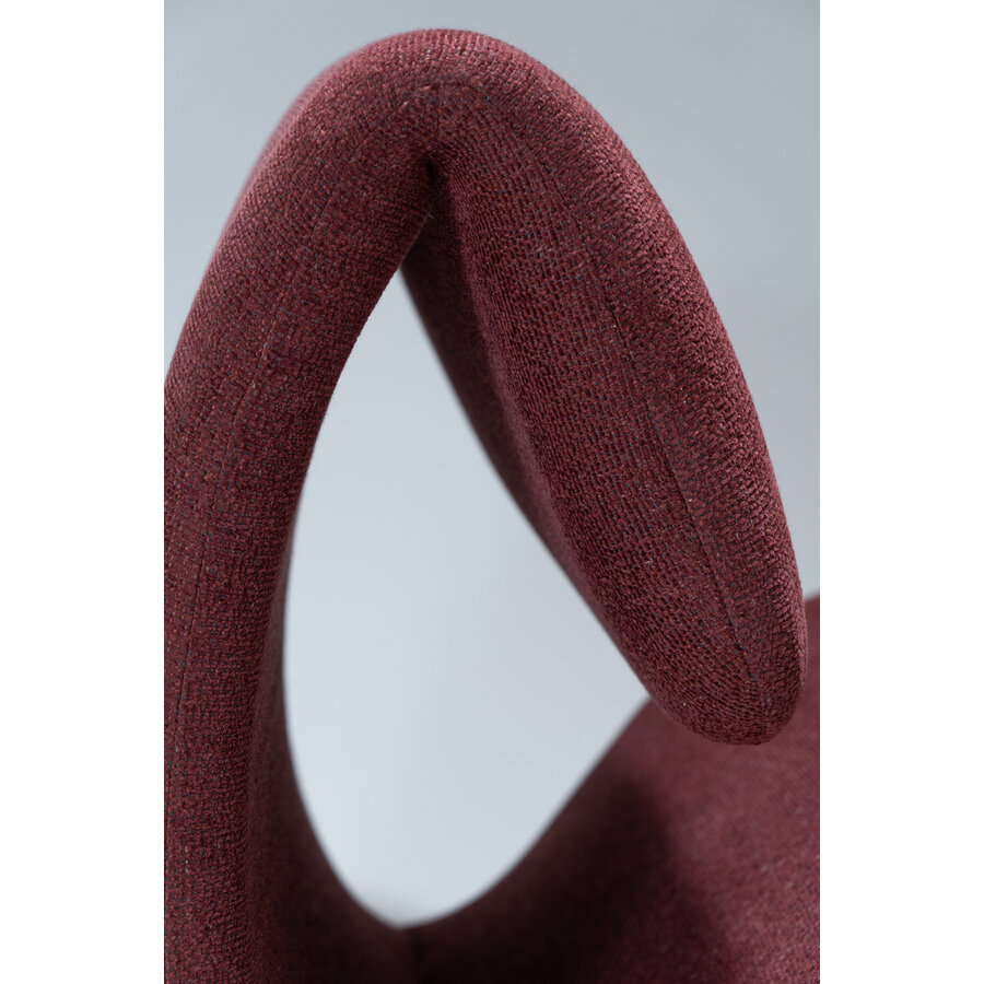 Dubna Loungestoel Merlot Bouclé