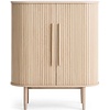 Meta Blank Eiken Opbergkast H118 cm Meta Blank Eiken Opbergkast H118 cm