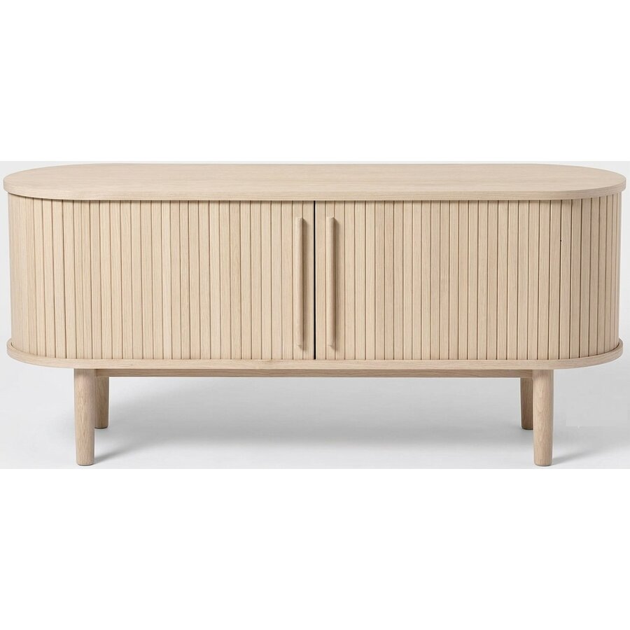 Meta Blank Eiken TV Meubel W140 cm Hygge Interiors Meta Blank Eiken TV Meubel W140 cm